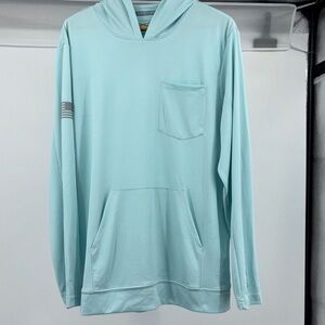 Grunt Style Aqua Men's Hoodie, Size Medium
